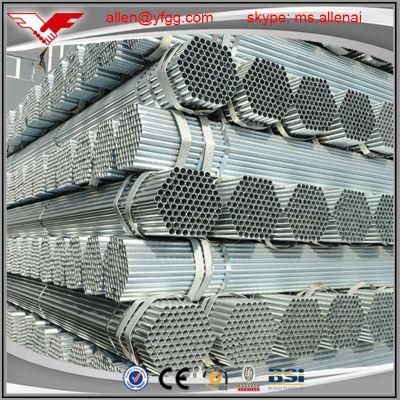 GB/T3091 Zinc Coated Hot DIP Galvanized Fence Posts 3inch Carbon Steel Tube