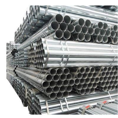 Galvanized/Black Hot Rolled Seamless Steel Pipe for Building/Gas/ Industry