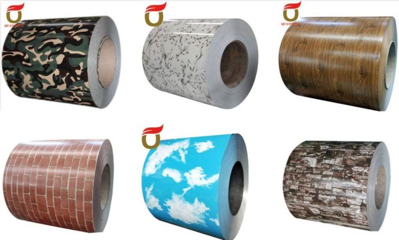 Cold Rolled ASTM A653 0.3-3mm Thickness PPGI Color Coated Galvanized Steel Coil