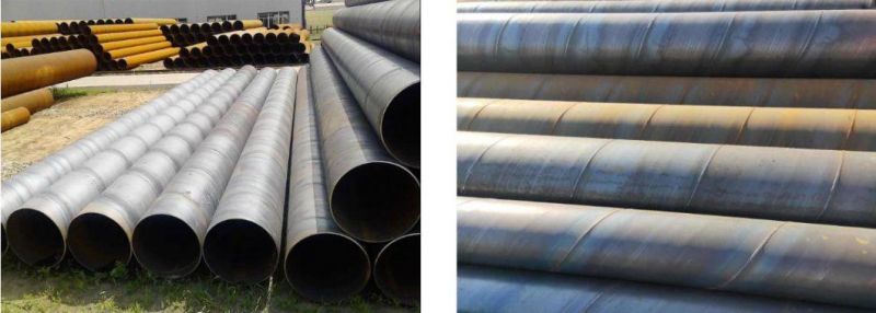 Machinery Industry Q195 Q235A Q235B Q345 Carbon Steel Tube Spiral Welded