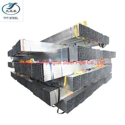 Galvanized Square Steel Tube Q235 Gi Rectangular Steel Pipe