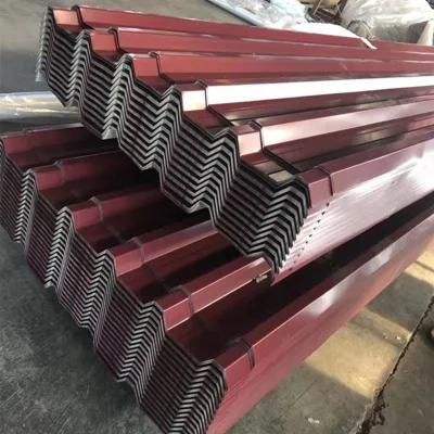 Prepainted Galvalume Corrugated Steel Plate Gi Galvanized Profiled Iron Roof Tiles Color Zinc Coated Metal PPGI Steel Roofing Sheet