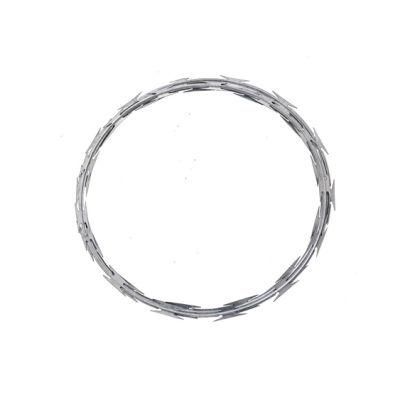 Reasonable Hot Dipped Galvanized Razor Barbed Wire Low Price Concertina Razor Wire