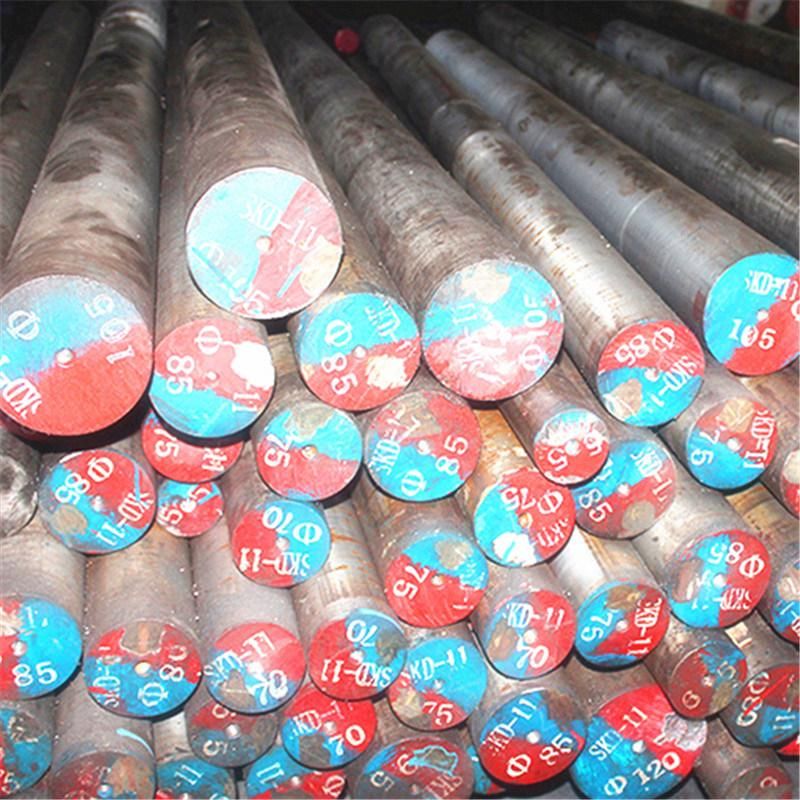 D2 1.2379 SKD11 Hot Forged Special Alloy Steel Flat Bar Round Bar