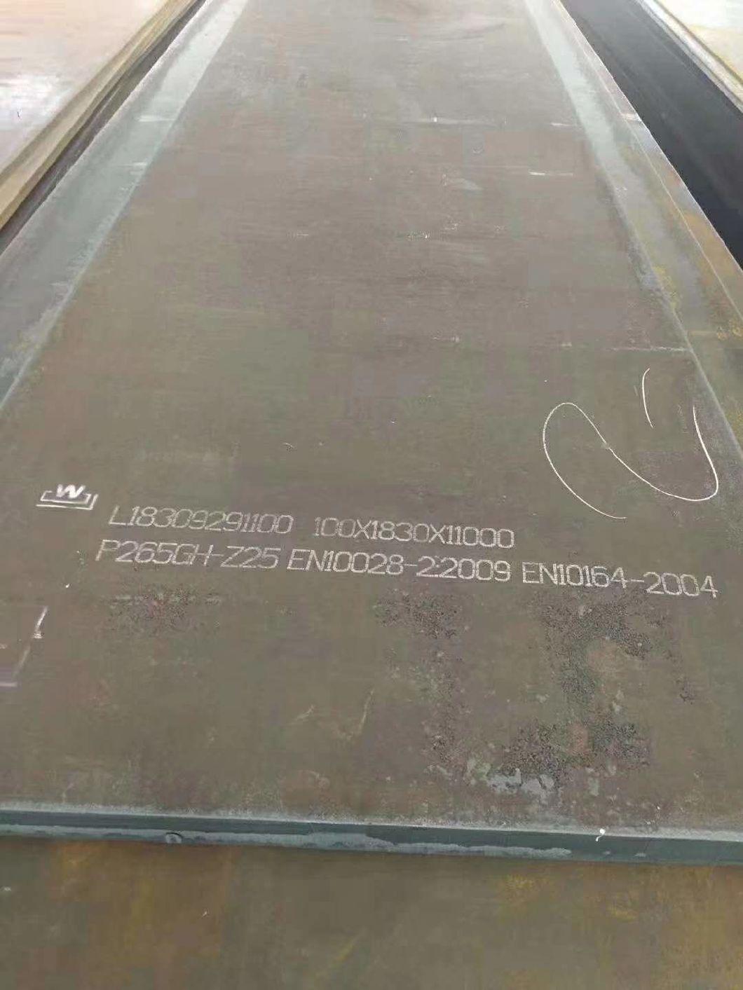 P265gh Alloy Steel Plate Boiler Steel Plate En10028-2 Alloy Boiler Steel Plate