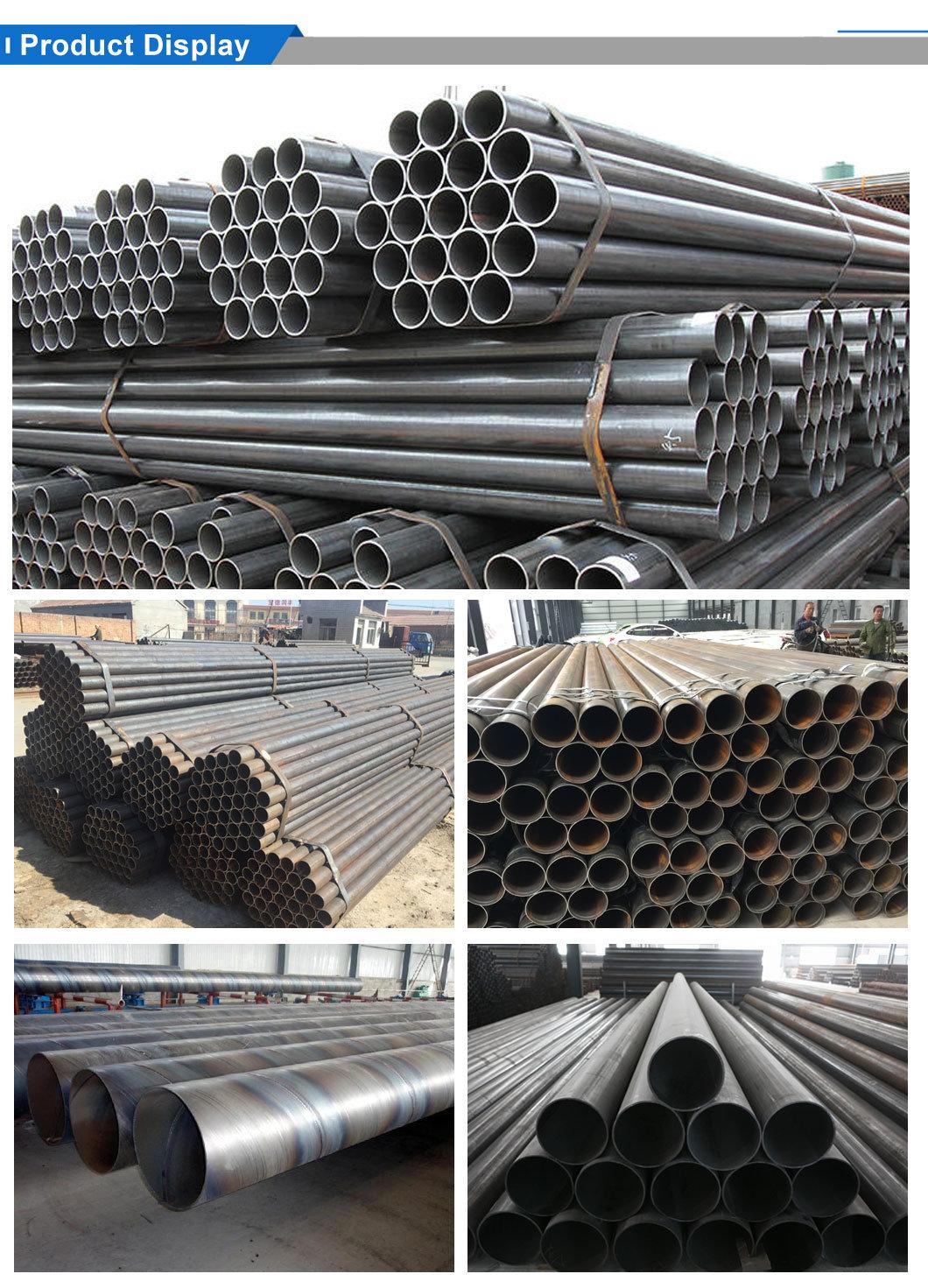Black Q275 Q235B Steel Pipe Carbon Tube