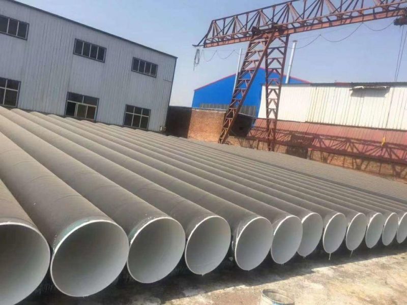 SSAW Weld Spiral Carbon Steel Pipes with Anti Corrosion Coating with Best Price