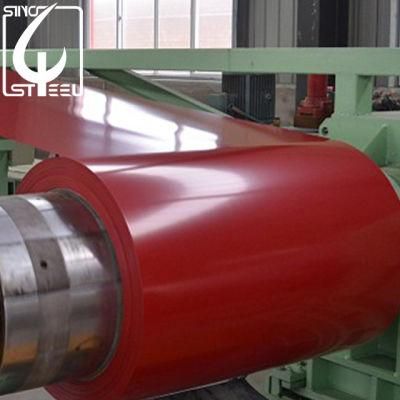 Prepainted Gi Steel Coil PPGI Color Coated Galvanized Steel in Coil