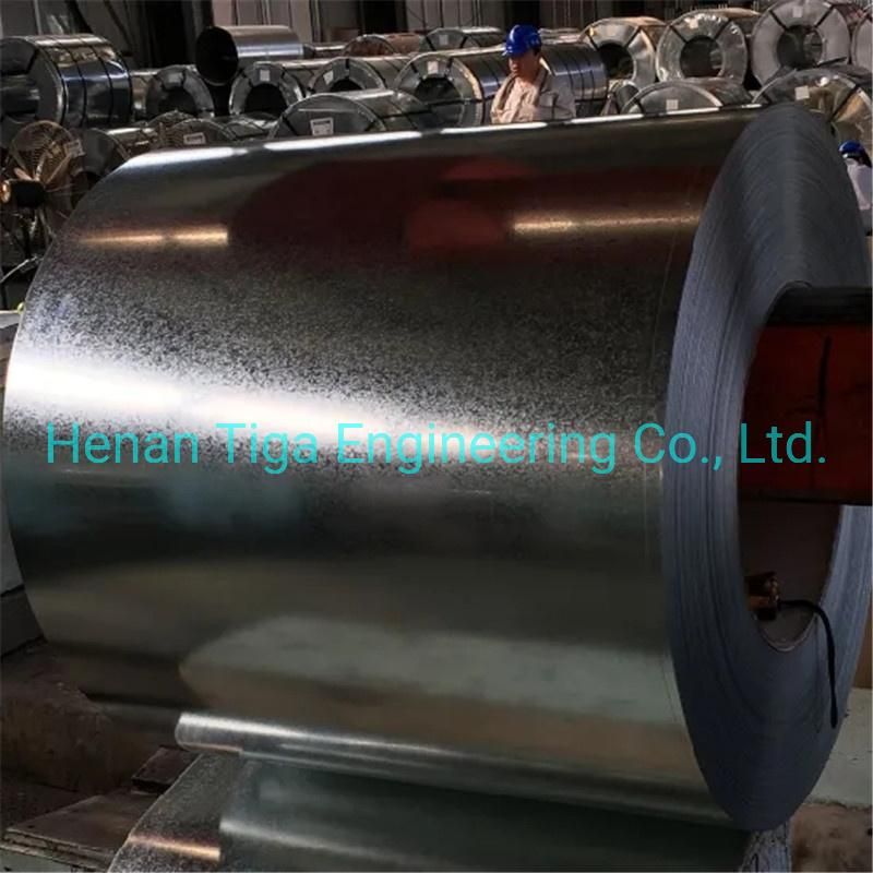 Dx51d China Factory Prime Quality Zinc275g Regular Spangle Hot Dipped Galvanised Steel Coil
