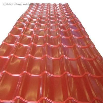 3mm Thick PPGI Galvanized Corrugated Roofing Steel Sheet