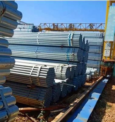 Galvanized Weld ERW Square/Rectangular/Round Carbon Steel Pipe