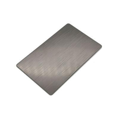 Hot Selling Golden PVD Color Coated Hairline 4X8 1220X2440mm Cold Rolled Stainless Steel Plate
