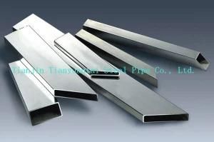 Rectangular Stainless Steel Pipe for Decoration