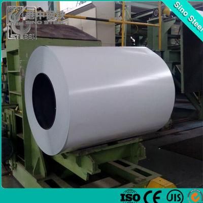 off White PVC Film Coating Color Coated Steel Coil for Rolling Door