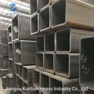 Seamless/ ERW/ Alloy Galvanized/Hollow Section Gi Square/Rectangular/Round Carbon / Steel Tube Supplier Q235 Q195 Q215 Ss400 20# 45# Q345
