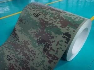 New Design High Quality Painted Steel Coil with Camouflage Pattern Grain (ZL-PPGI)