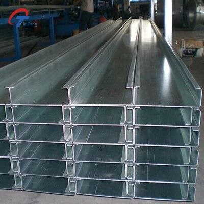 Galvanized C Type Channel Steel Beam Steel Structural Building Perforated Stainless C Channel