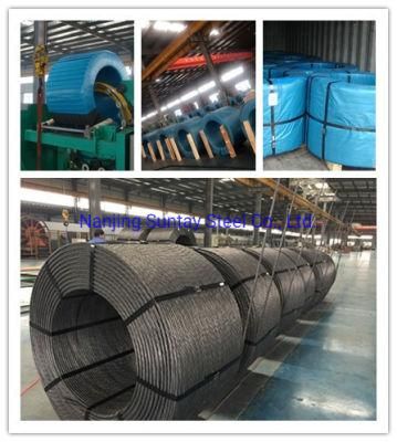 ASTM A416 BS5896 High Tensile Low Relaxation Steel PC Steel Wire