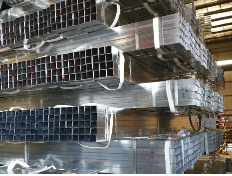 China Supplier Square Round Galvanized Steel Pipe Tube