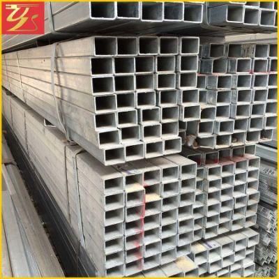 Q195 Low Carbon Steel Hot DIP Galvanized Square Rectangular Tube Gi Hollow Section Steel Pipe