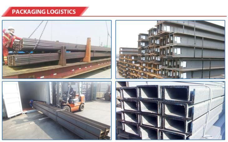 ASTM, JIS, GB, AISI, DIN, BS Q345 Steel Factory Equipment U Channel Steel Sizes I Beam Steel Products C Channel Steel Section Galvanized Steel Channel