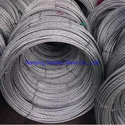 ASTM High Carbon Galvanized Stay Wire 7/4.0mm for Liquid Natural Gas Tanks
