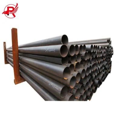 Ms Steel ERW Carbon ASTM A53 Black Iron Pipe Welded Sch20 Carbon Steel Pipe