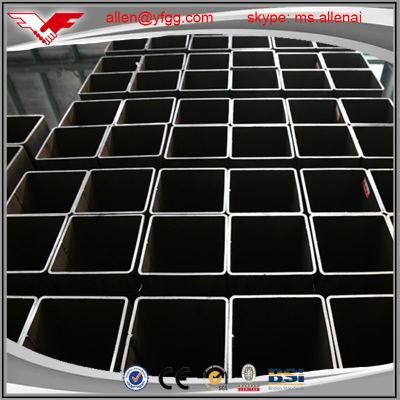 Structure Material Square Hollow Section Hot Rolled Steel Tubo / Shs Tubing