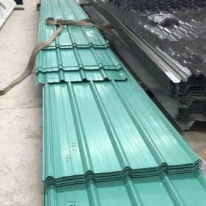 Zinc Galvanized Corrugated Roofing Sheet 24 Gauge Zinc Color Coated Roof Plate