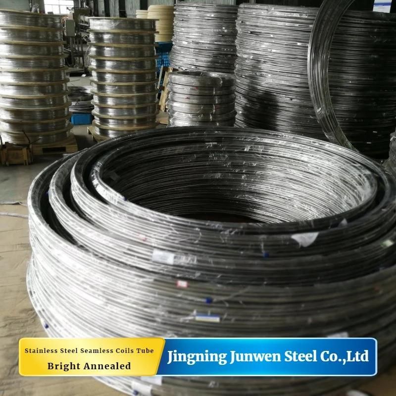 Seamless Stainless Steel Heat Exchanger Coil Tube