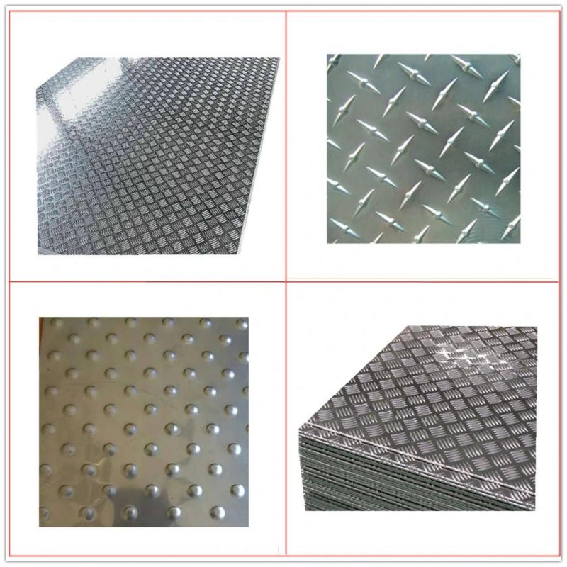 Steel Metal Material Zinc Coated Chequered Sheet Galvanized Steel Checkered Plate