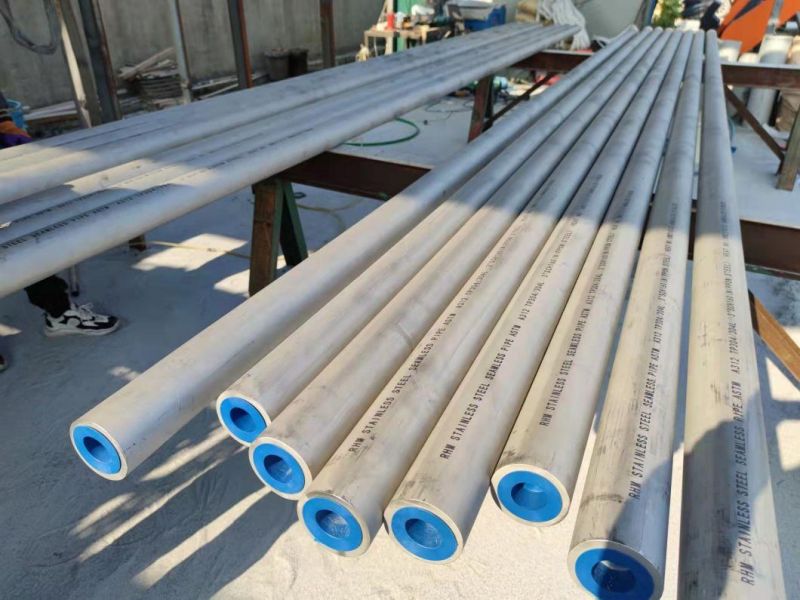 Factory Direct Sale Round Seamless TP304 Steel Pipe Stainless Steel Tube
