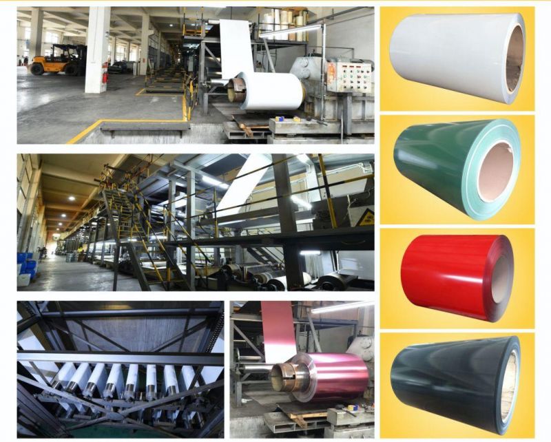 Prepainted Gi Steel Coil, PPGL Color Coated Galvanized Steel Sheet Coil