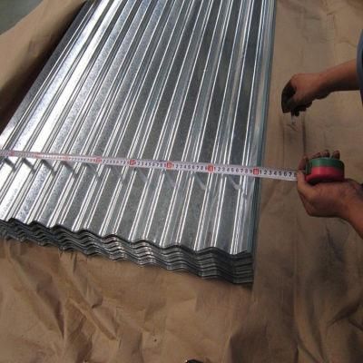 Regular Spangle 0.13mm Dx51d Hot Dipped Gi Galvanized Corrugated Steel Roofing Sheet