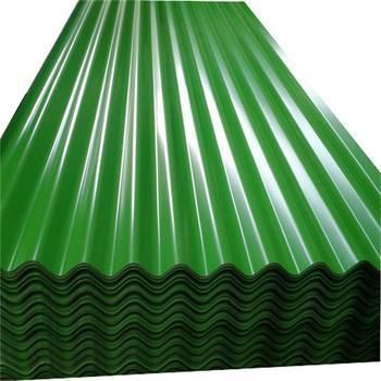 PPGI Wave Roof Materials Metal Galvanized Steel Color Roofing Sheet PPGI Galvanized Green Colored Corrugated Steel Wall/Roof Sheet Roof Tile