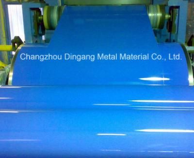 0.14-0.8mm Sea Blue Prepainted Galvanized Steel Coil