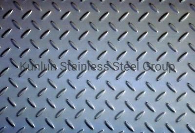 ASTM A240 304 316 No. 1 Finish Embossed Stainless Steel Sheet