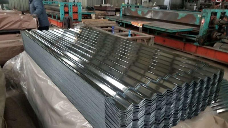 0.15mm Small Spangle Galvalume Roofing Sheet HS Code Currugated Sheet