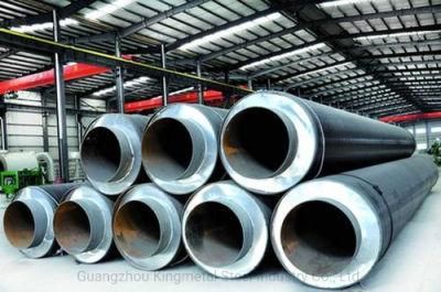 Polyurethane Foam Pre-Insulated Steel Pipe with Insulation Material Injected