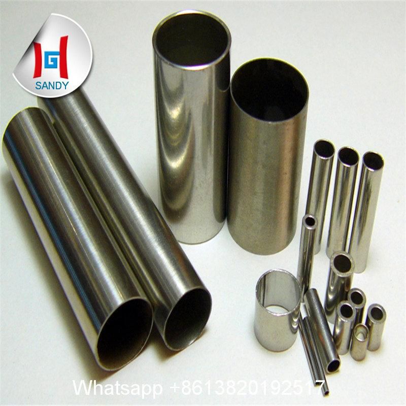 Inox Pipe AISI 201 304 430 Brush Polish Mirror Finsih Stainless Steel Tube