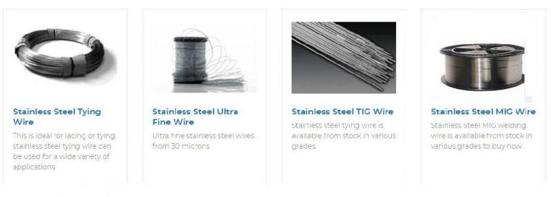 Stainless Steel Lock Wire Metal Stainless Steel Spring Wire / Stainless Steel Straight Wire