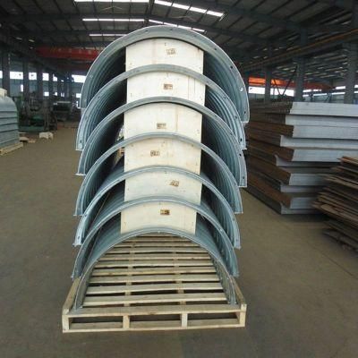 High Quality Corrugated Metal Culvert Pipe CMP Culvert Steel Pipe Used for Road Drainage