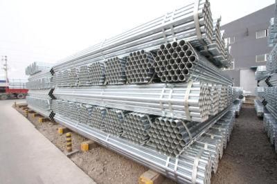 2 Inch Hot DIP BS1387 Galvanized Steel Pipe