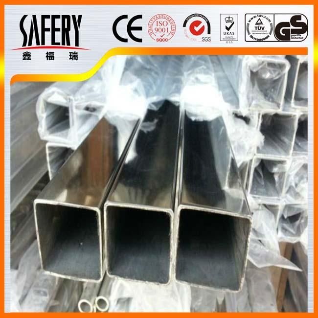 Stainless Steel Square Pipe Stock Decorative Hollow Galvanized Steel Tube 3 Inch Square Iron Pipe