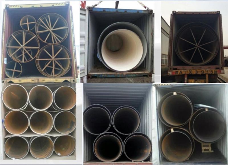 API 5L ASTM A36 Large Diameter Gr. B Carbon Spiral Welded SSAW Steel Pipes