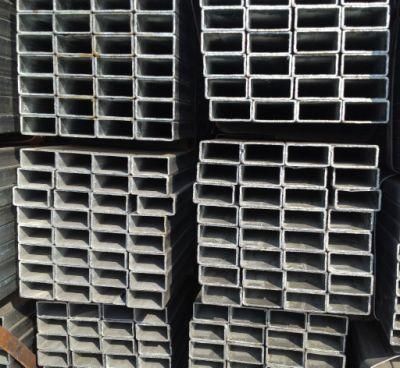 China Manufacture Shs Rhs ERW Black Carbon Square/Rectangular Steel Pipe/Tube
