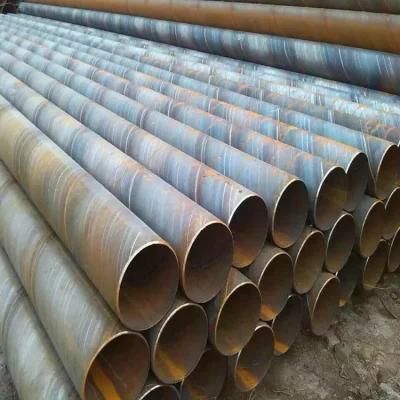 Oil/Gas Drilling SSAW ASTM 106 Carbon Steel Spiral Welded Pipe