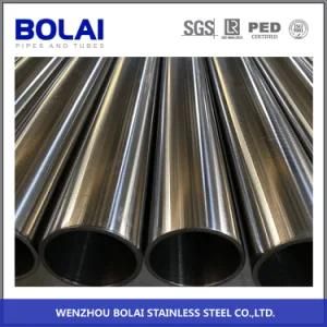 ASTM JIS En DIN GB Polished Stainless Steel Round Pipe with Mirror Surface
