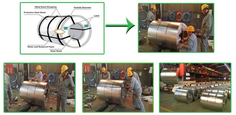 Building Material Passivation Oil SGCC Sgcd Dx51d Galvanized Steel Coil