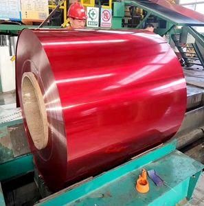 SGCC Az40 Prepainted Color Aluzinc Galvanized Steel Coil for Ibr Roofing Sheet